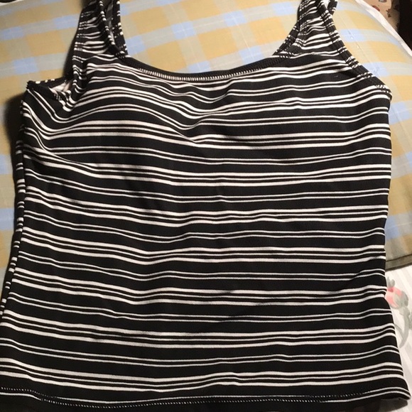 swim tank top with bra